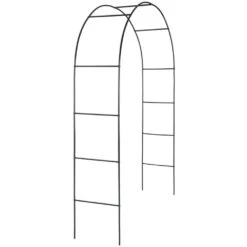 Arche Déco En Fer Noir Atea Gardman - Structure De Soutien Pour Plantes Grimpant 7 Arche Déco En Fer Noir Atea Gardman - Structure De Soutien Pour Plantes Grimpant -AONA Gardena Magasin 6347276db4bc44.68152577