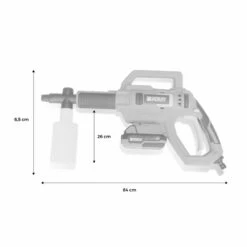 Voltr – Nettoyeur Haute Pression 25 Bars à Batterie 20v – Kit Complet D’accessoires Brosse. Buse à Jet Variable. Réservoir -AONA Gardena Magasin 6445ca2a638da6.43411291