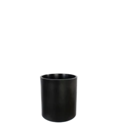 Pot De Fleurs Hortensia 30 Noir Opaque ø30x30cm