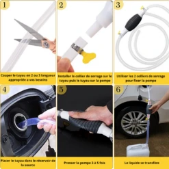 Pompe à Siphon - Pompe Manuelle Pour L'essence, L'huile, L'eau -AONA Gardena Magasin 644be766a41f69.87600895