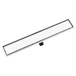 VIDAXL Drain De Douche Avec Couvercle 2 En 1 83x14 Cm Acier Inoxydable -AONA Gardena Magasin 645d59f66c43b3.53709405