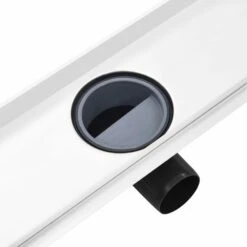 VIDAXL Drain De Douche Avec Couvercle 2 En 1 83x14 Cm Acier Inoxydable -AONA Gardena Magasin 645d59f66efae7.47813063