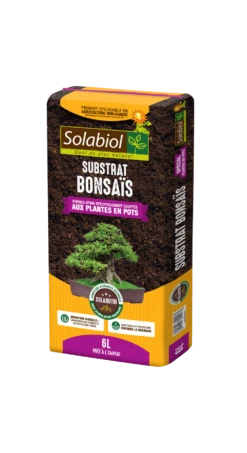 Solabiol Terbon6 | Terreau Bonsaïs | Tourbe| 5 Mois De Nutrition | 6l | Stimula