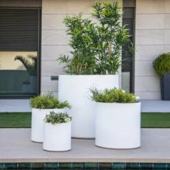 Pot De Fleurs Hortensia 80 ø80x80cm - Noir -AONA Gardena Magasin 6470a38b6c5e39.45635657