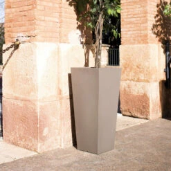 Pot De Fleurs Melisa 40 40x40x90cm - Noir -AONA Gardena Magasin 6470a398d14137.21468834