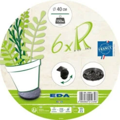 Eda Support A 6 Roulettes ø40cm - Ardoise -AONA Gardena Magasin 64763e20dad975.84705416