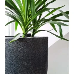 Pot à Fleurs Waste Smooth 35x34 Cm Gris -AONA Gardena Magasin 6479895f44d2d5.22310127