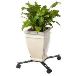 Nature Support Roulant Réglable Pour Plantes 4 Bras Métal Noir -AONA Gardena Magasin 64798cbe858ac2.65341330